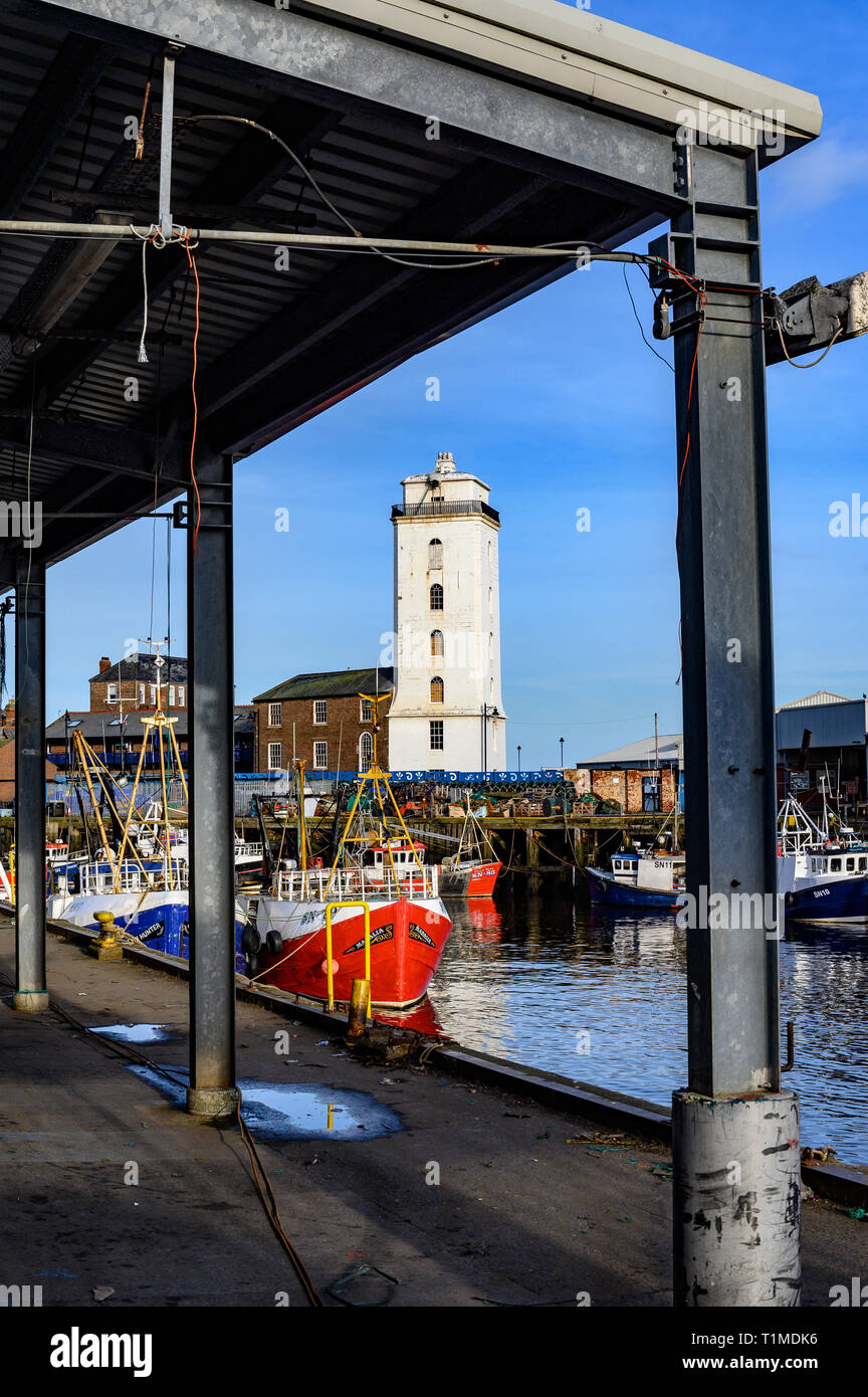 North Shields fish Quay, North East England, UK Stock Photo Alamy