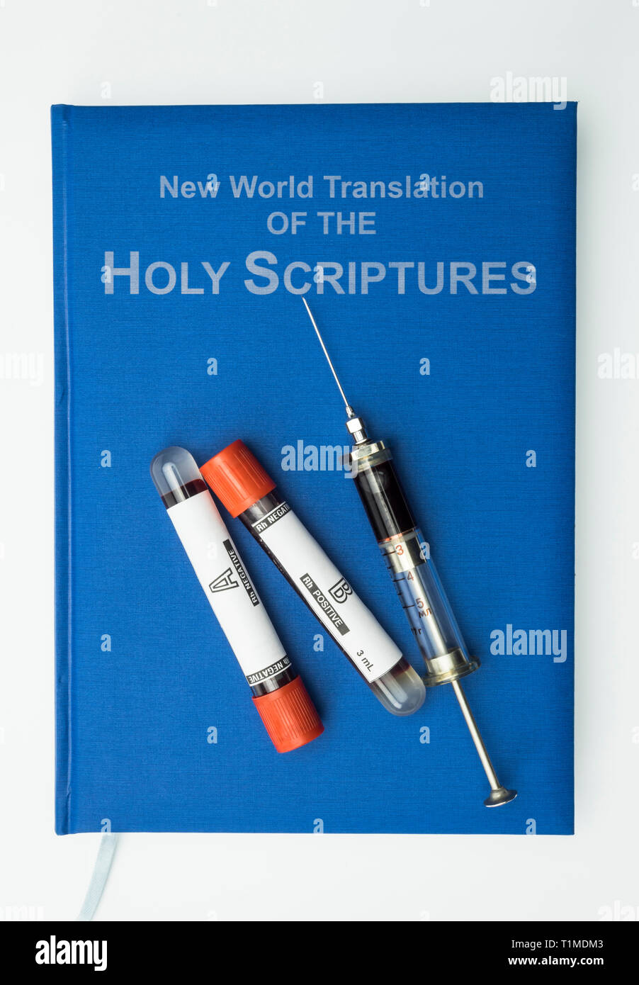 bible of the witnesses of jehova, concept of denial of blood