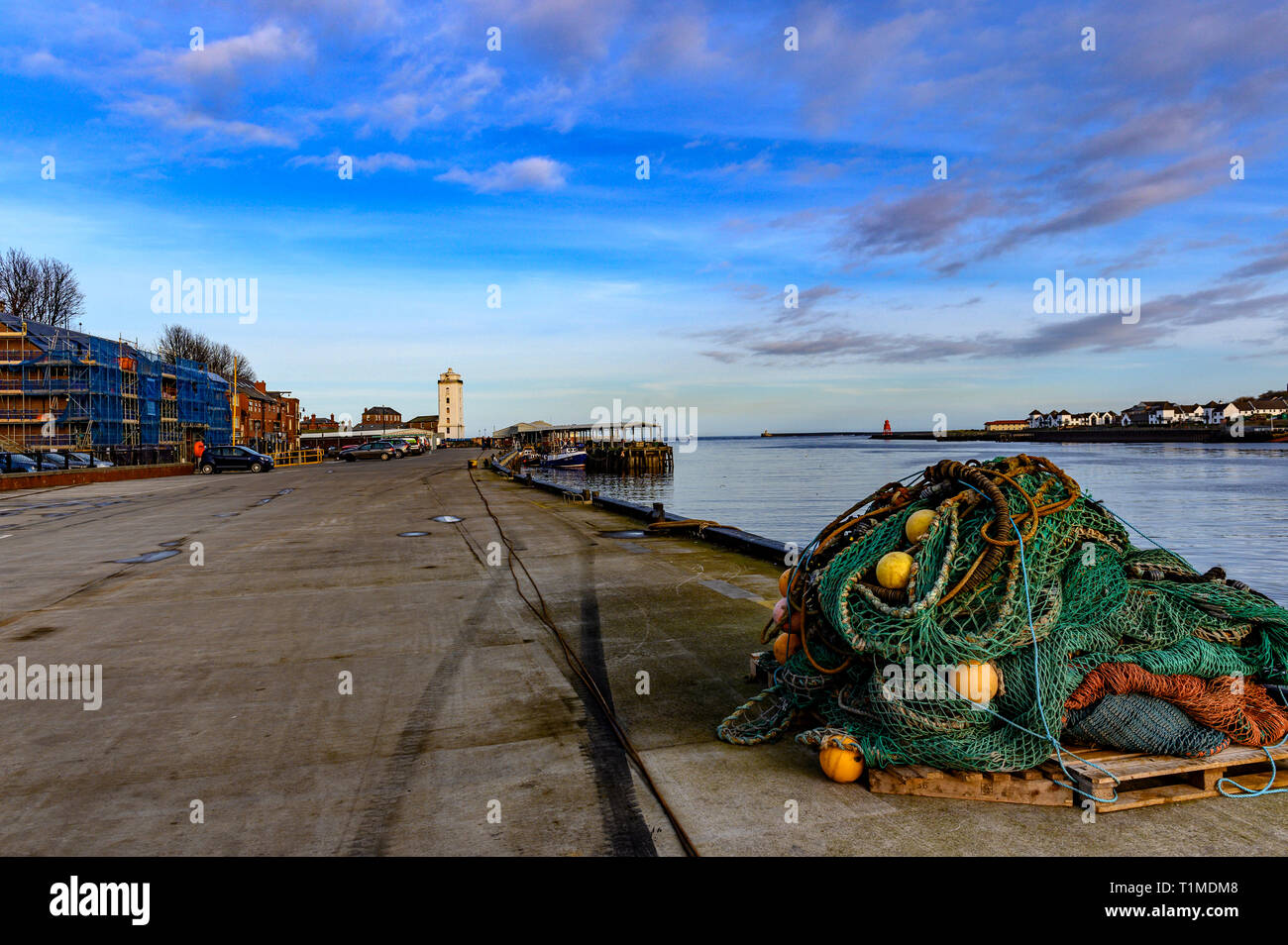 North Shields Quayside, North East England, UK Stock Photo