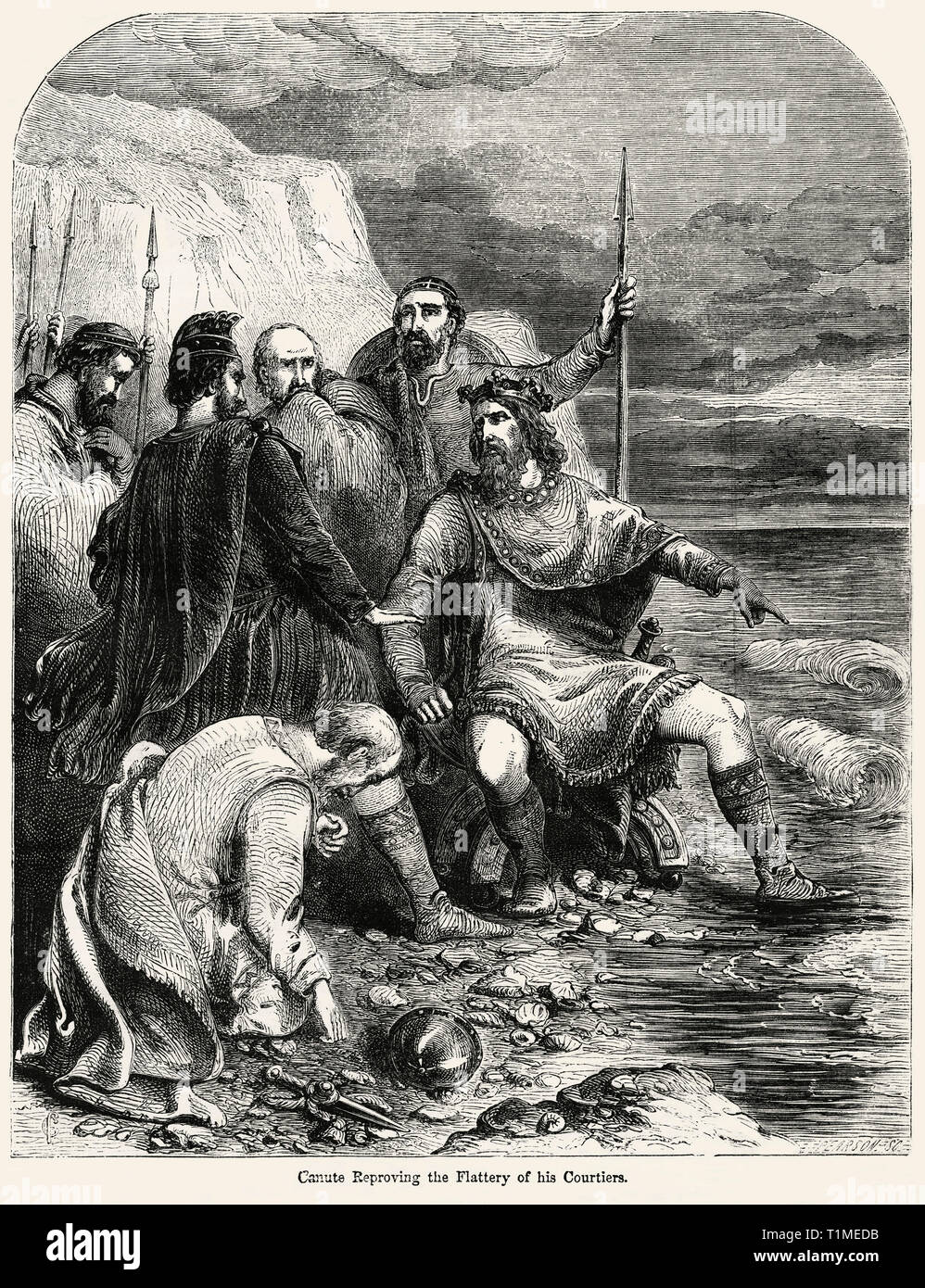Canute the great hires stock photography and images Alamy