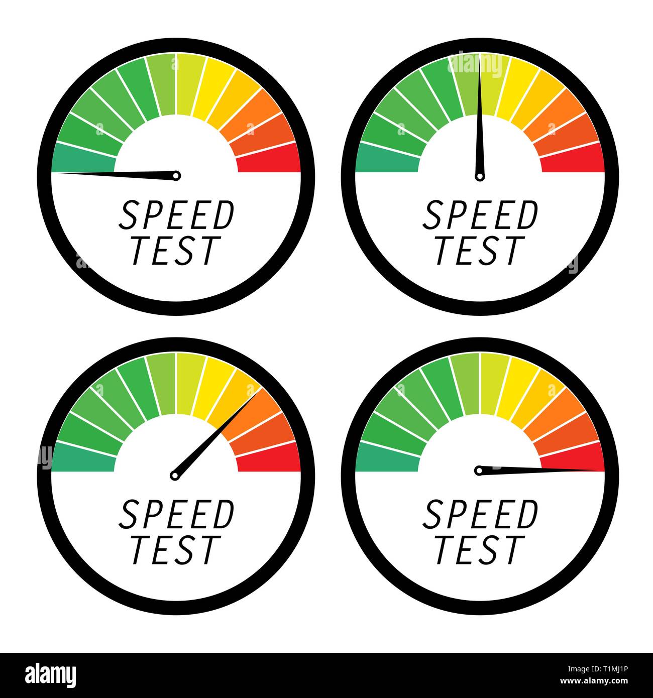 Measure icon Stock Vector Images Alamy