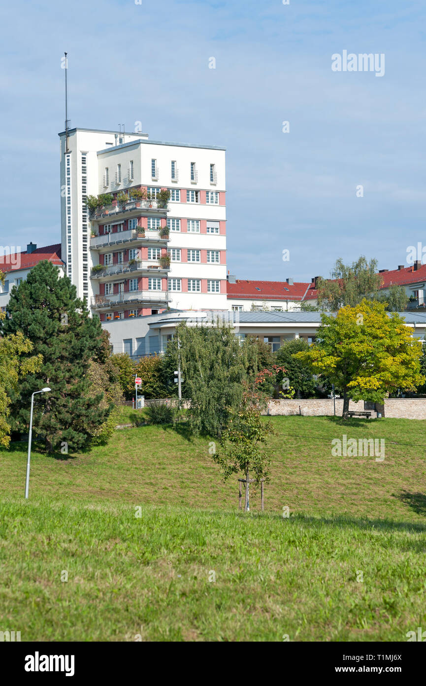 Weissenhof Estate (Weißenhofsiedlung) in Stuttgart, Germany Stock Photo