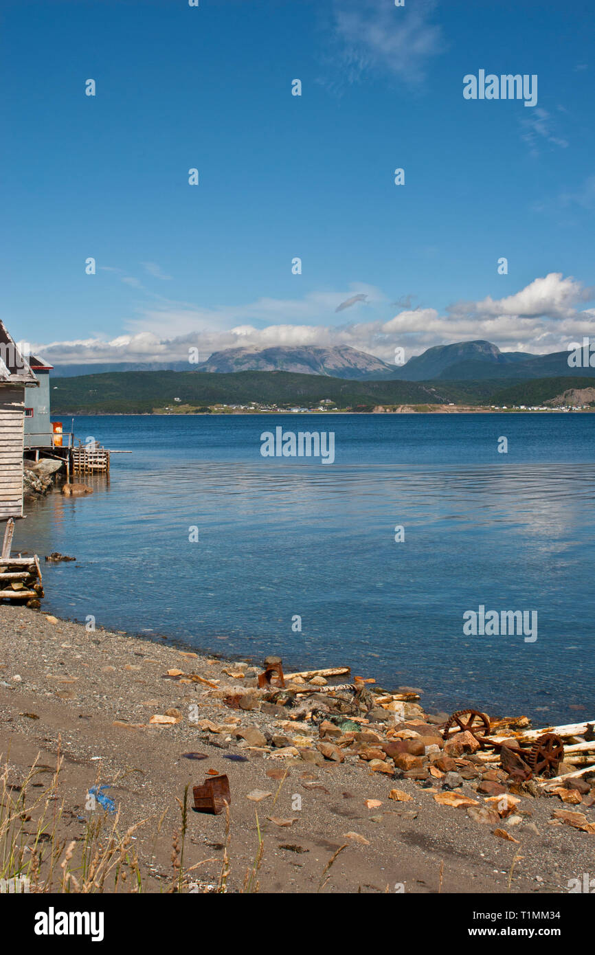 Newfoundland, Bonne Bay, Woody Point Stock Photo Alamy