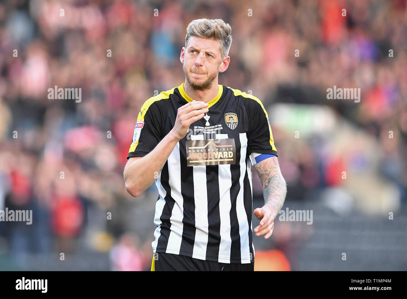 23rd March 2019 , Meadow Lane, Nottingham, England; Sky Bet League Two, Notts County vs Exeter City ; Jon Stead (30) of Notts County   Credit Jon Hobley/News Images Stock Photo