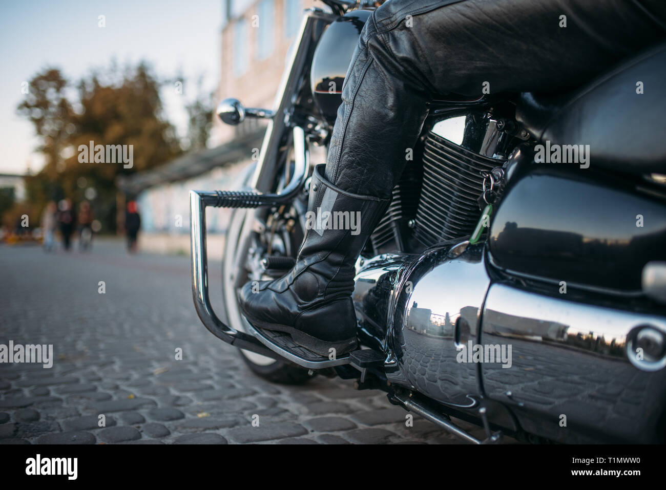 Chopper motorbike hi-res stock photography and images - Alamy
