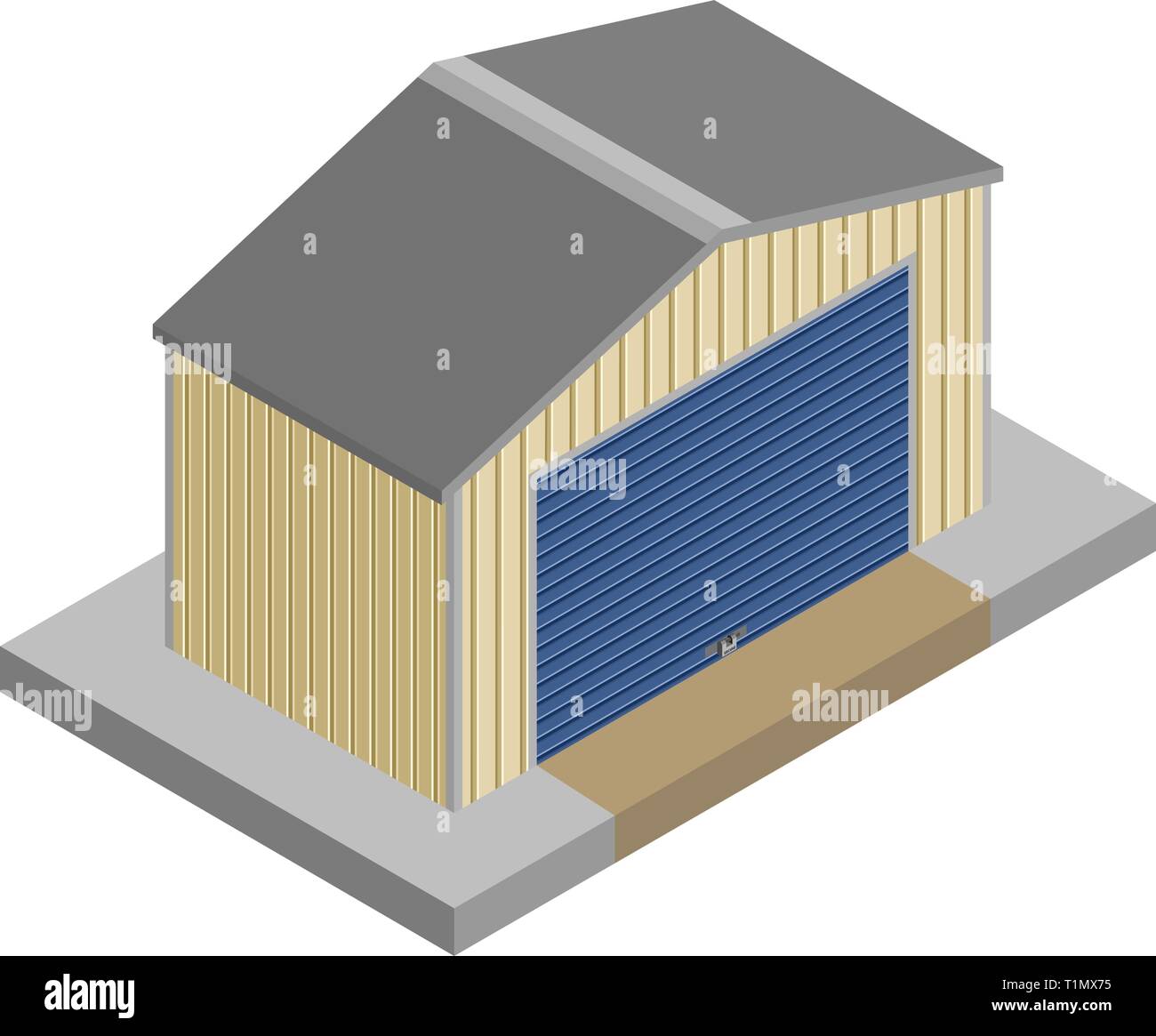 Storage unit Stock Vector Images Alamy
