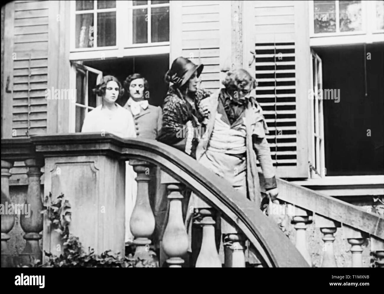 Nosferatu 1922 vintage movie screen Stock Photo - Alamy
