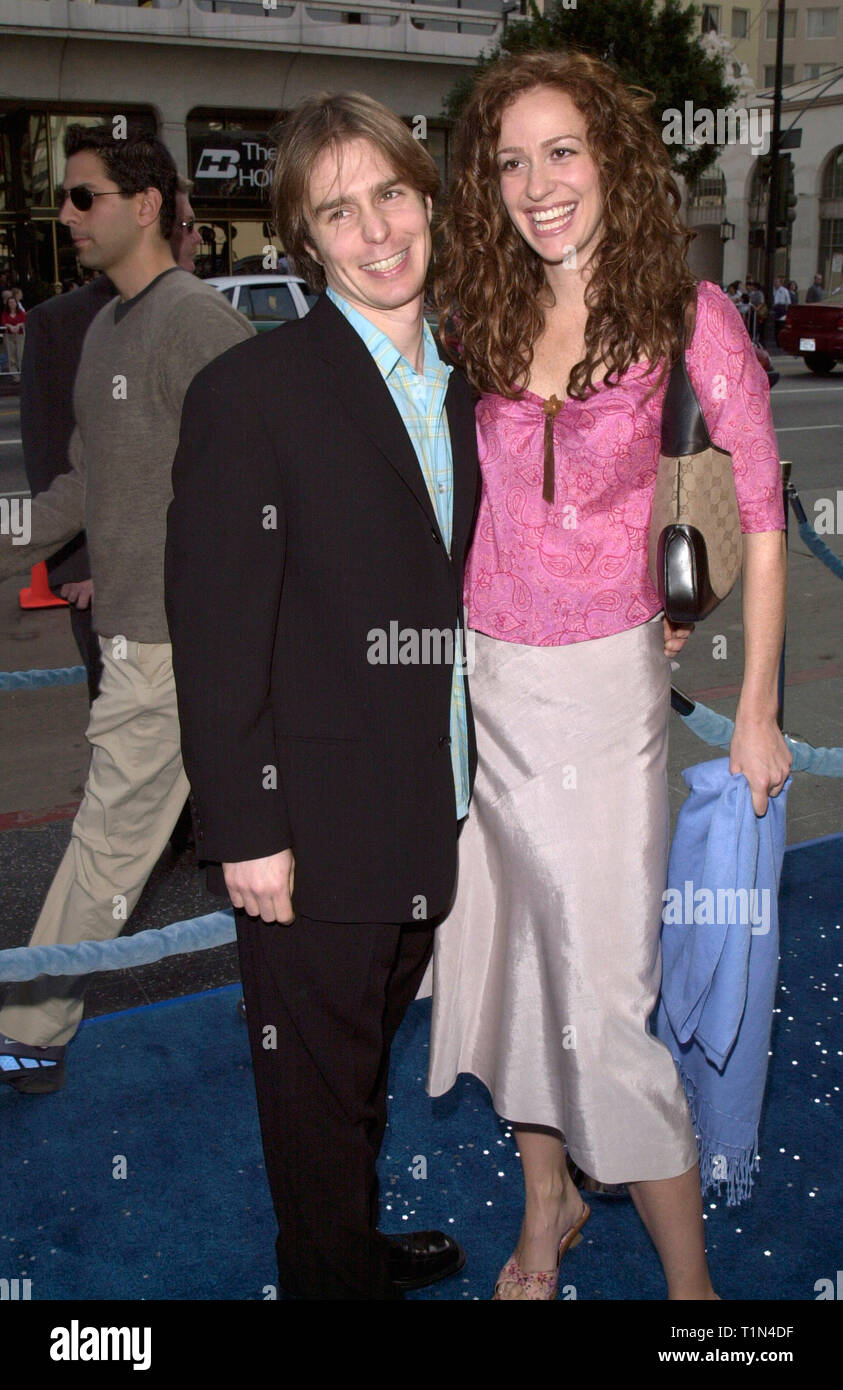 LOS ANGELES, CA. December 19, 1999:  Actor Sam Rockwell & Girlfriend Rebecca Creskoff at the Los Angeles premiere of his new movie 'Galaxy Quest.'  © Paul Smith / Featureflash Stock Photo