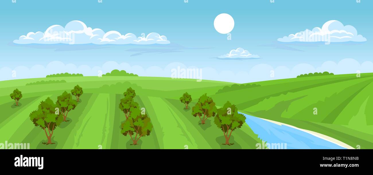 Rural winery scene Stock Vector Images - Alamy
