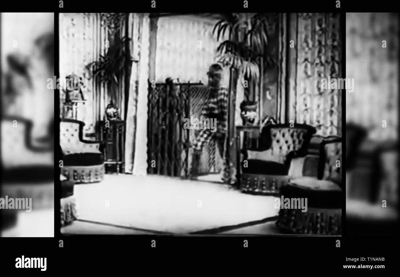 Haunted house and gardens vintage spooky photo Stock Photo Alamy