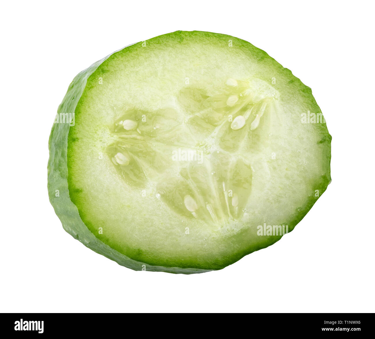 Cucumber isolated on whitebackground Stock Photo - Alamy