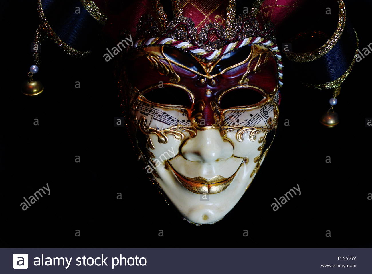 Arlecchino Venetian Mask Stock Photo 242042189 Alamy