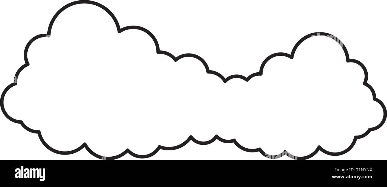 cloud sky isolated icon vector illustration design Stock Vector Image ...