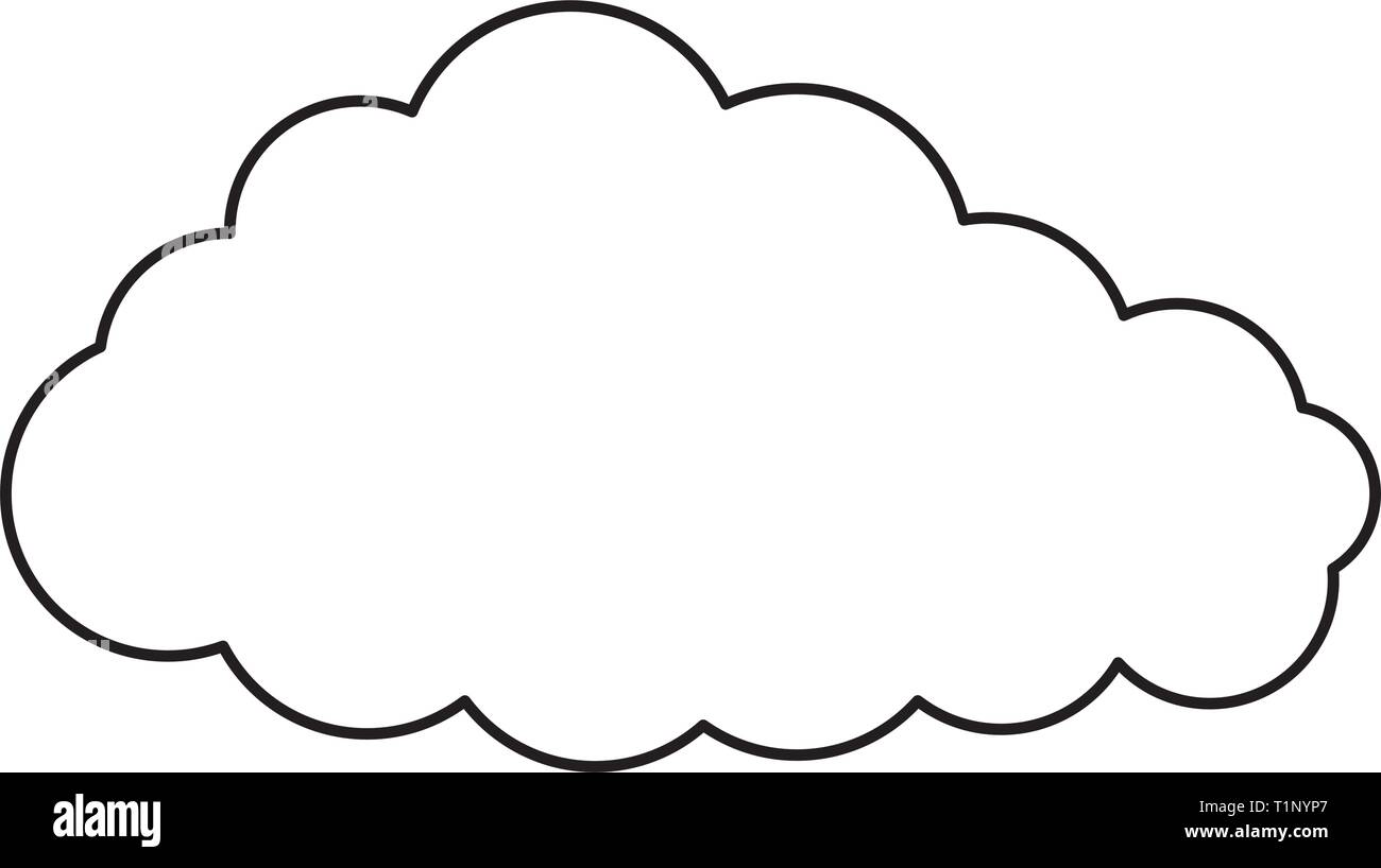 cloud sky isolated icon vector illustration design Stock Vector Image ...
