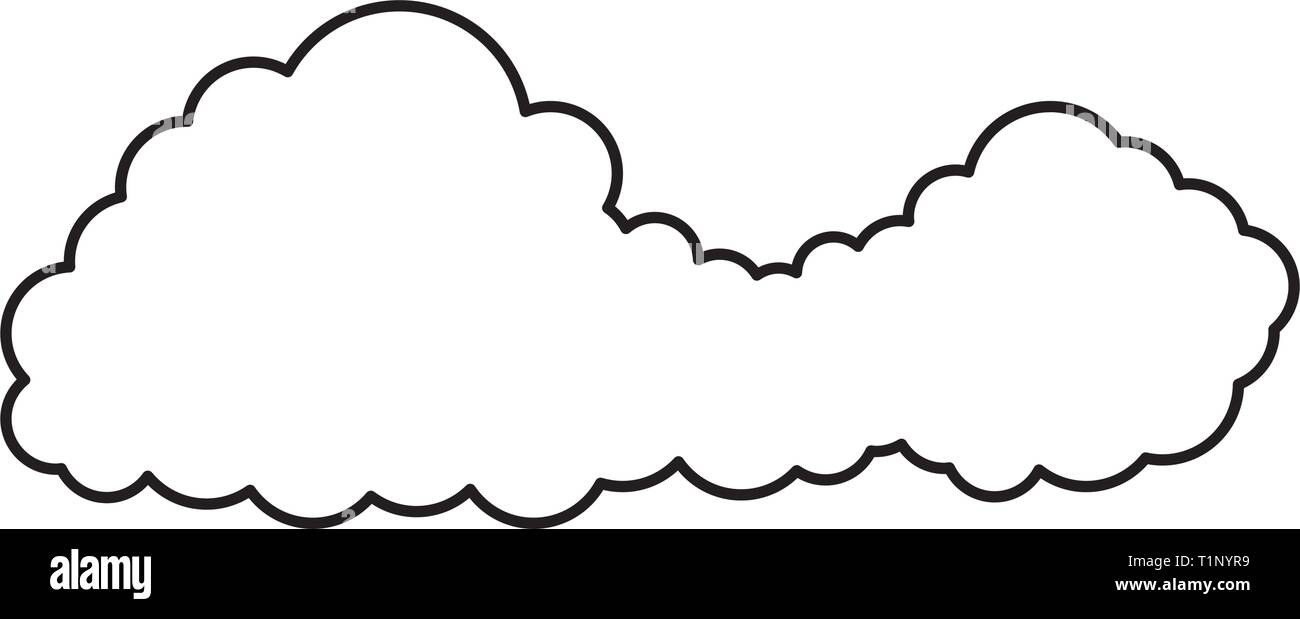 cloud sky isolated icon vector illustration design Stock Vector Image ...