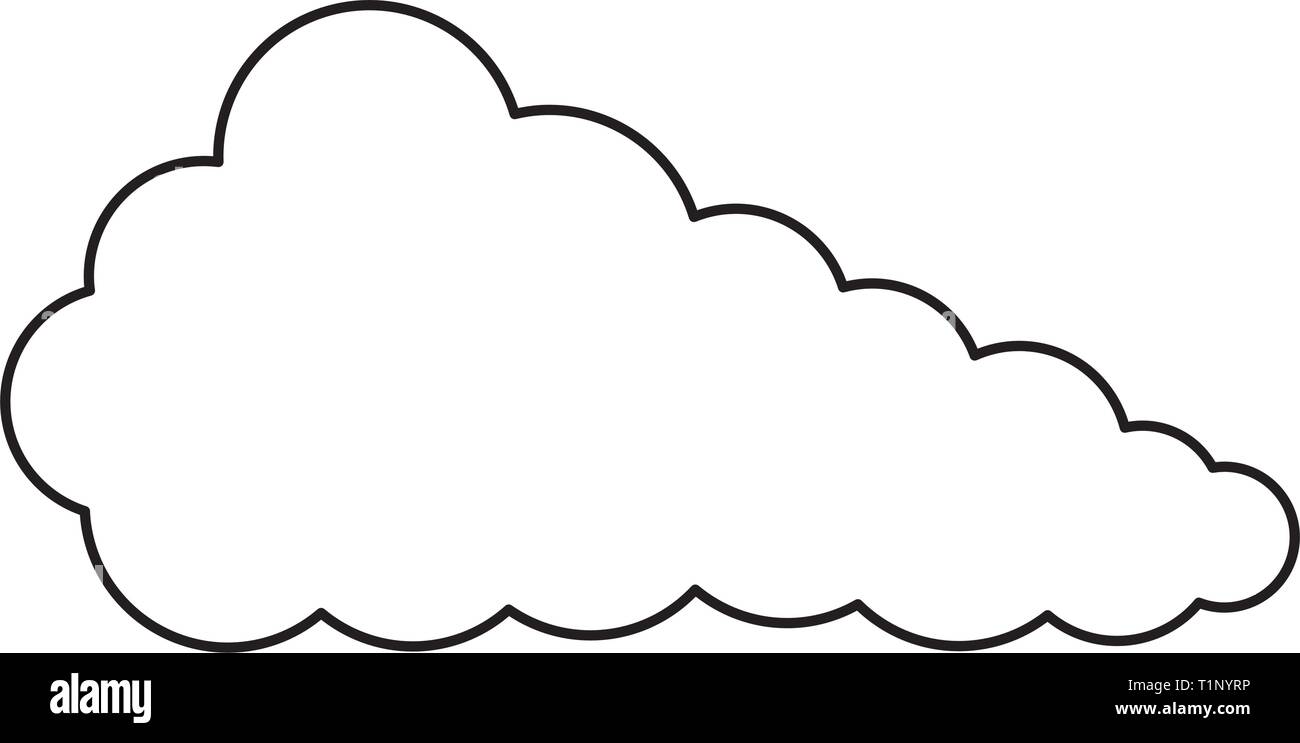 cloud sky isolated icon vector illustration design Stock Vector Image ...