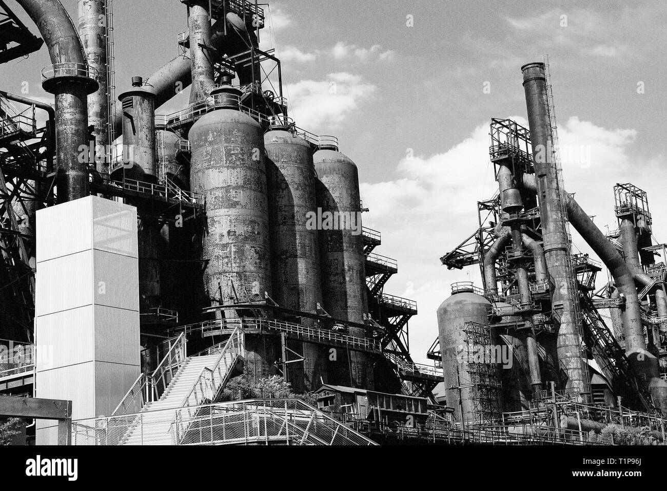 Abandoned steel plant Old Bethlehem Steel Plant in Bethlehem