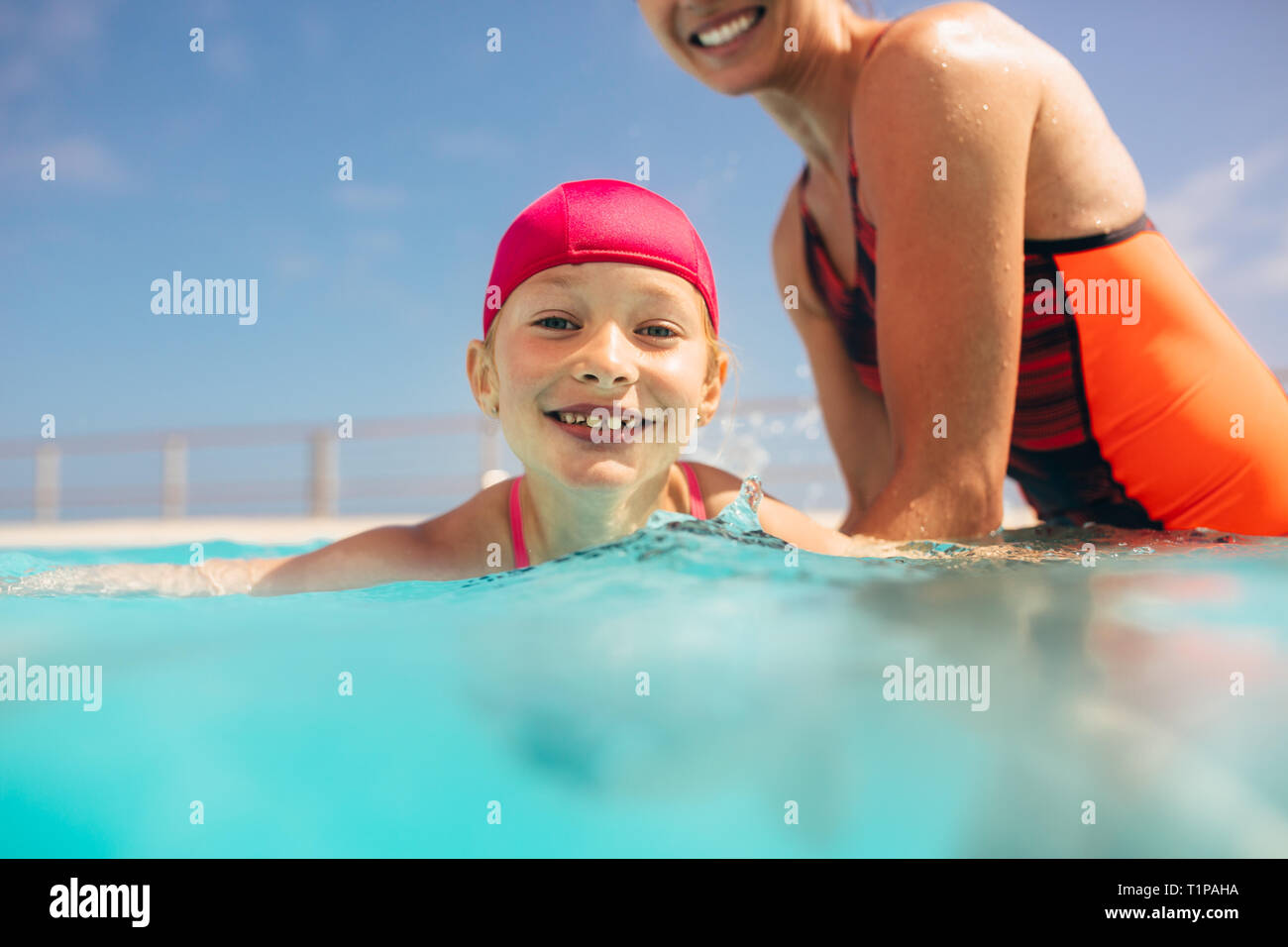 Children swimming lesson hires stock photography and images Alamy