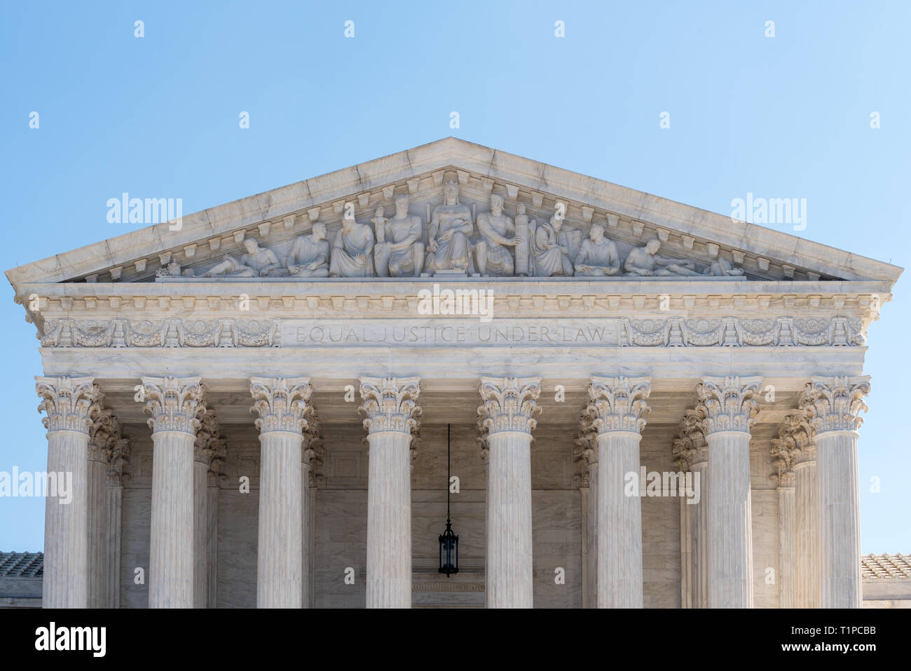 US Supreme Court in Washington DC, USA Stock Photo