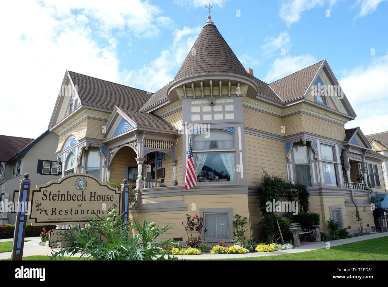 The John Steinbeck House in Salinas, California Stock Photo Alamy