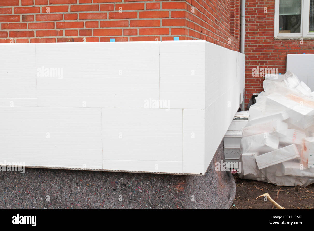 Polystyrene Insulation Stock Photos Polystyrene Insulation Stock