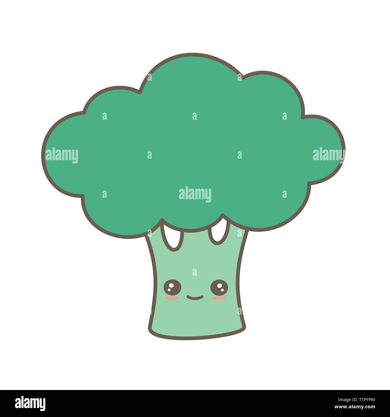 Cute Cartoon Vector Happy Broccoli Isolated On White Background Stock Vector Image Art Alamy Crossed garden tools over wood in a vegetable wreath #1346526 by atstockillustration. https www alamy com cute cartoon vector happy broccoli isolated on white background image242064556 html