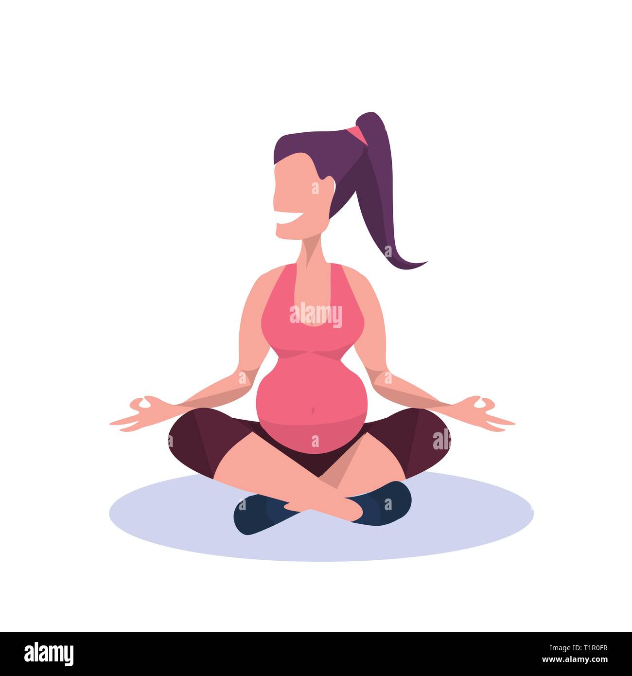 Young woman practicing yoga Stock Photo by ©gregorylee 102848320