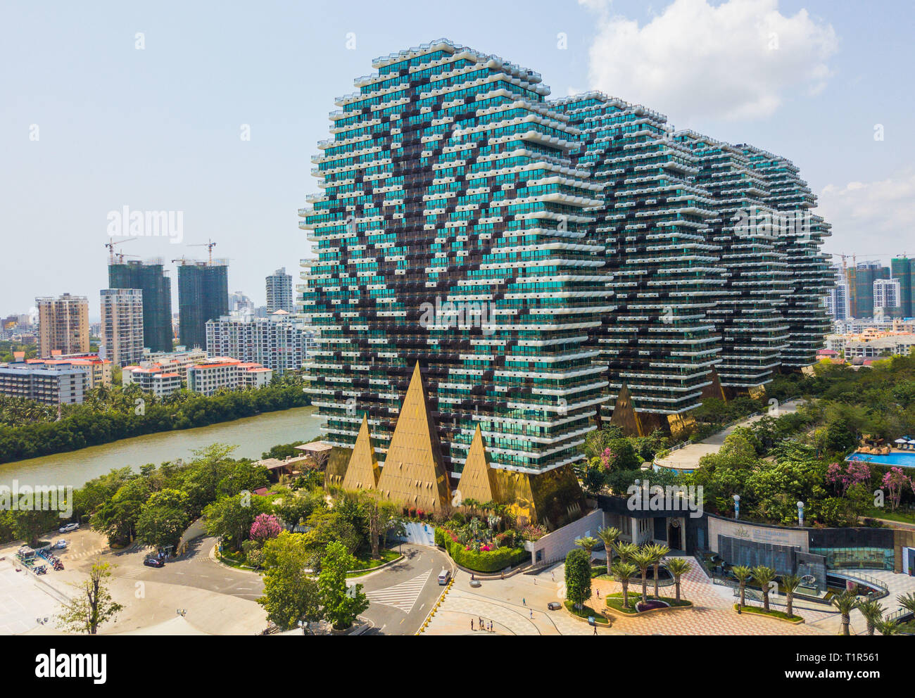 Sanya Sanya China 28th Mar 19 Sanya China The Beauty Crown Grand Tree Hotel Looks Like Forest In Sanya Hainan Province Credit Sipa Asia Zuma Wire Alamy Live News Stock Photo Alamy