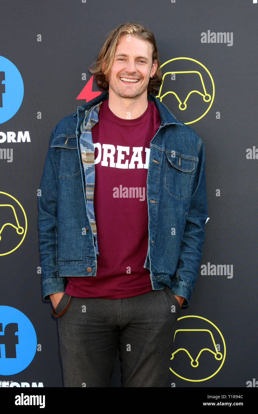March 27, 2019 - Los Angeles, CA, USA - LOS ANGELES - MAR 27:  Josh Pence at the 2nd Annual Freeform Summit at the Goya Studios on March 27, 2019 in Los Angeles, CA (Credit Image: © Kay Blake/ZUMA Wire) Stock Photo