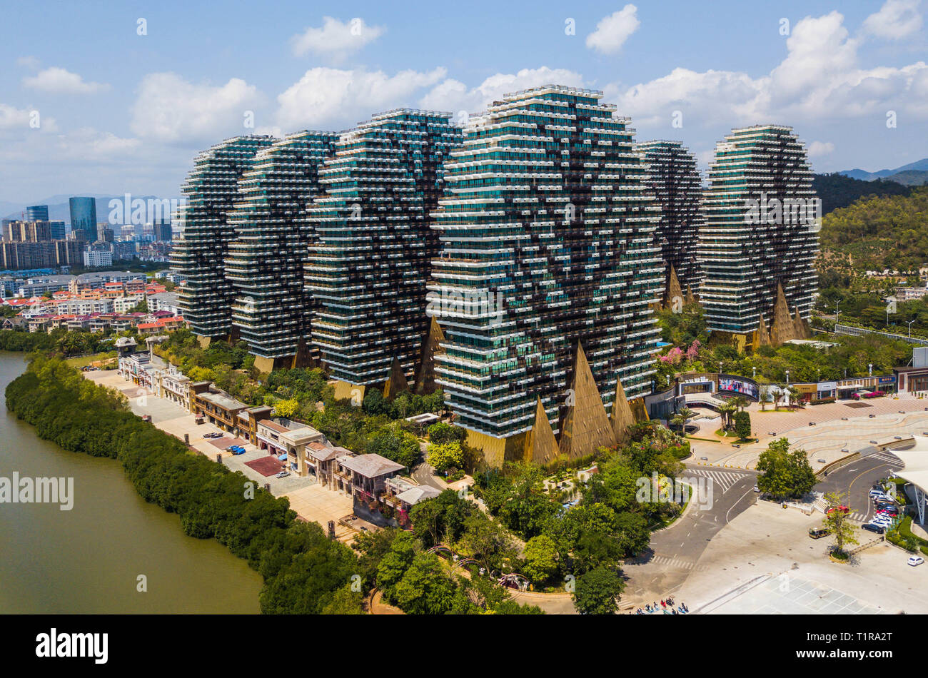 Sanya China 28th Mar 19 The Beauty Crown Grand Tree Hotel Looking Like A Forest In Sanya China 28th Mar 19 The Beauty Crown Grand Tree Hotel Looking Like A Forest In