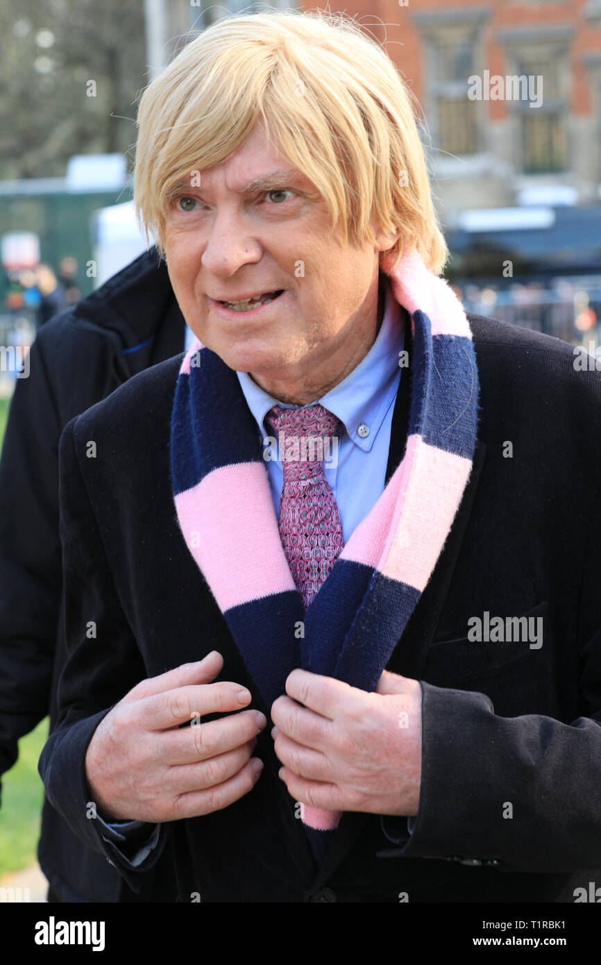 Westminster, London, UK. 28th Mar, 2018. Michael Fabricant, MP, British Conservative Party politician, Member of Parliament Lichfield, Westminster, London. Credit: Imageplotter/Alamy Live News Stock Photo