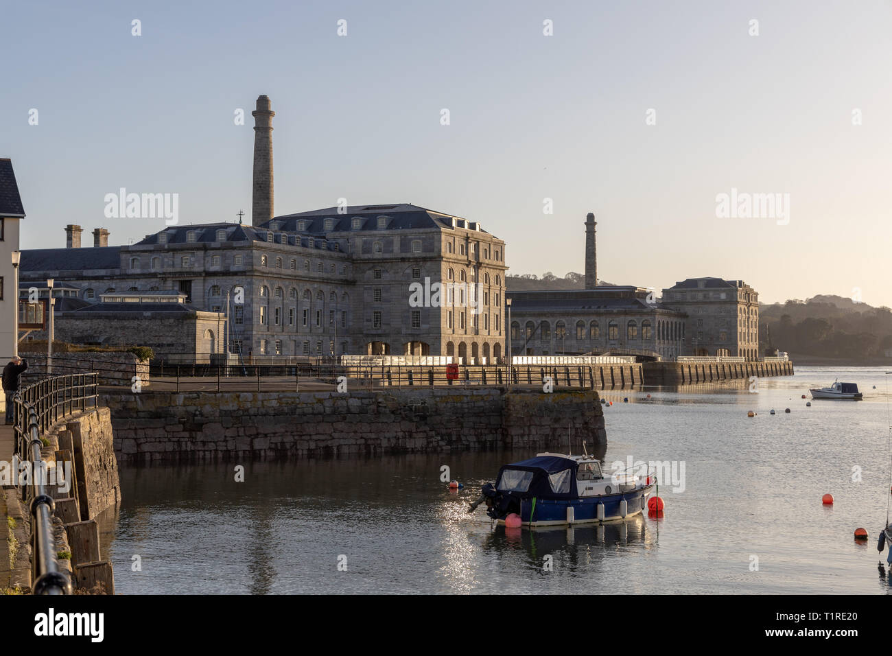 King William Yard, Plymouth, Devon, UK Stock Photo Alamy
