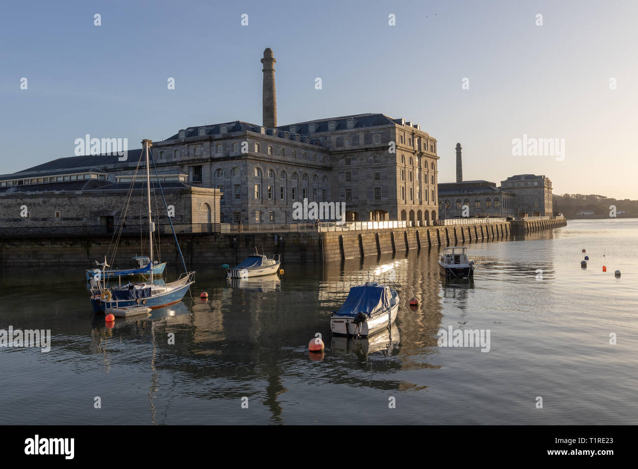 King William Yard, Plymouth, Devon, UK Stock Photo Alamy