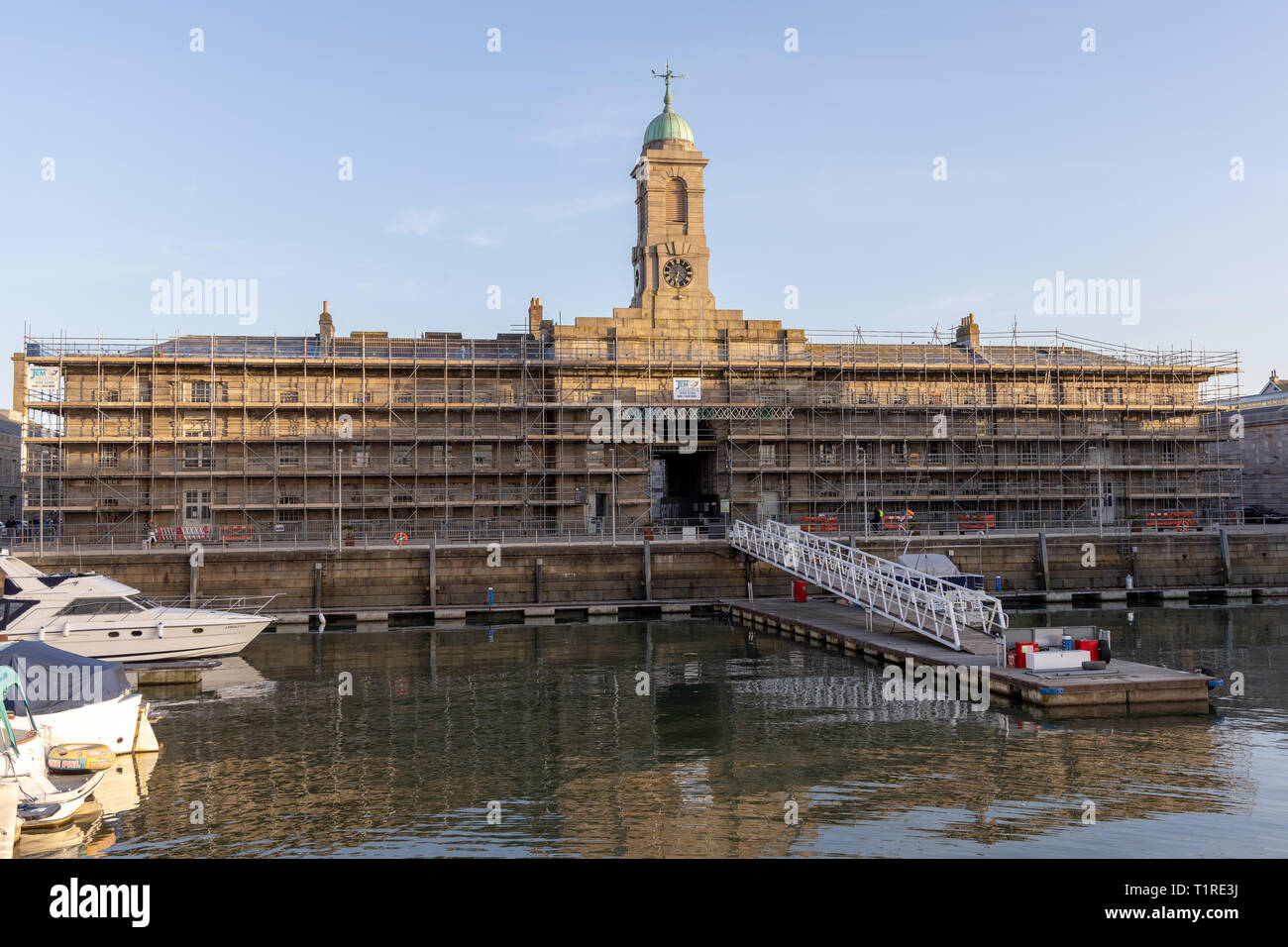 King William Yard, Plymouth, Devon, UK Stock Photo Alamy