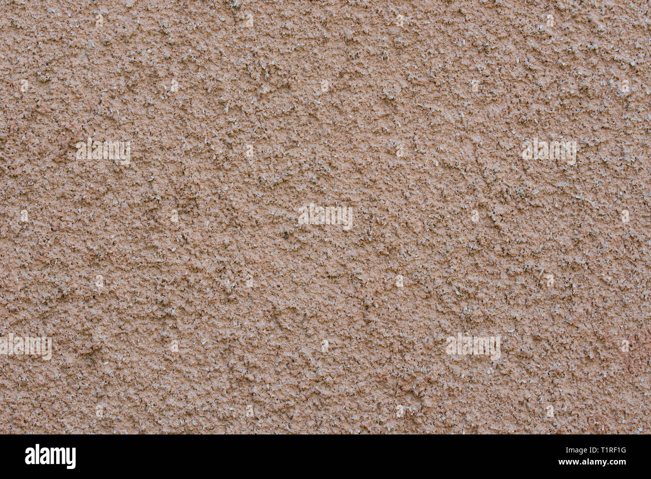 old obsolete brown color plastered wall background texture Stock Photo