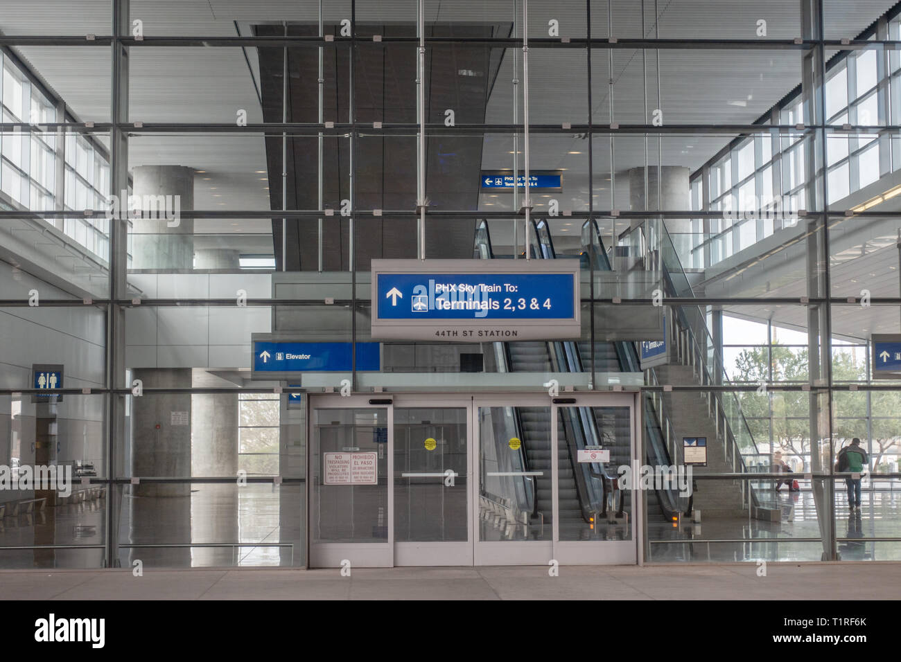 Sky Harbor Airport, Phoenix valley metro transit system terminal