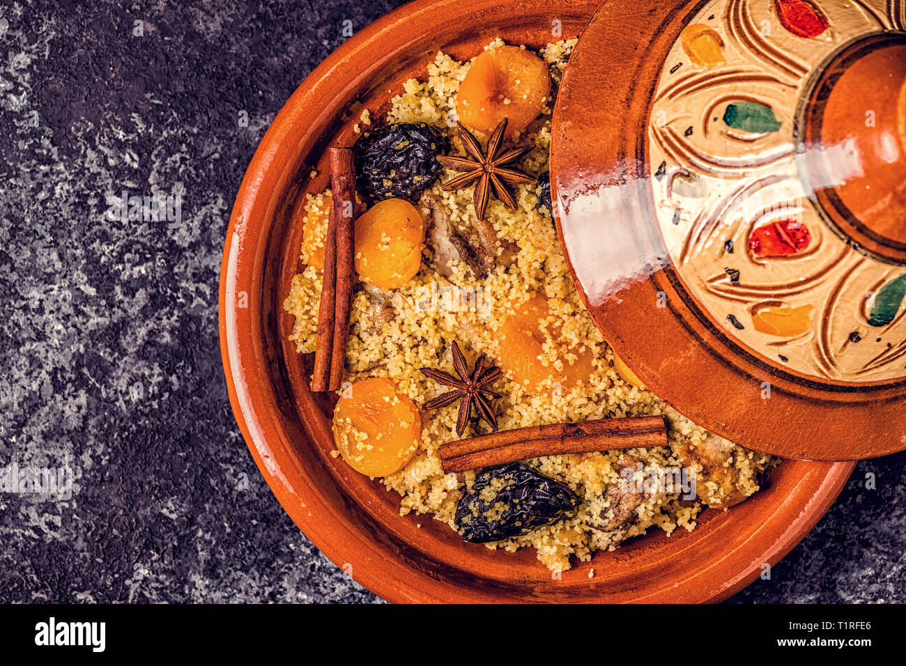 traditional-moroccan-tajine-of-chicken-with-dried-fruits-and-spices
