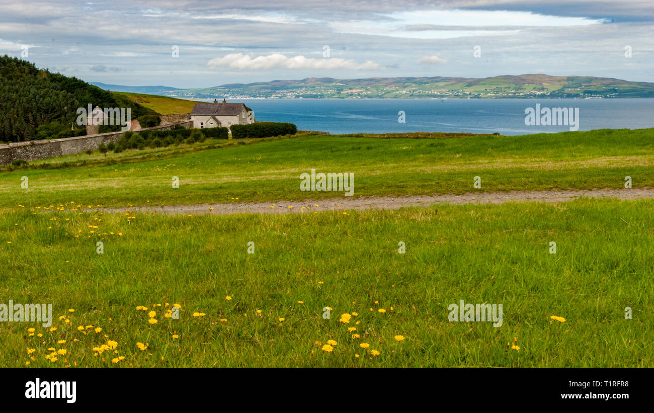 Lion's Gate in Northern Ireland Stock Photo