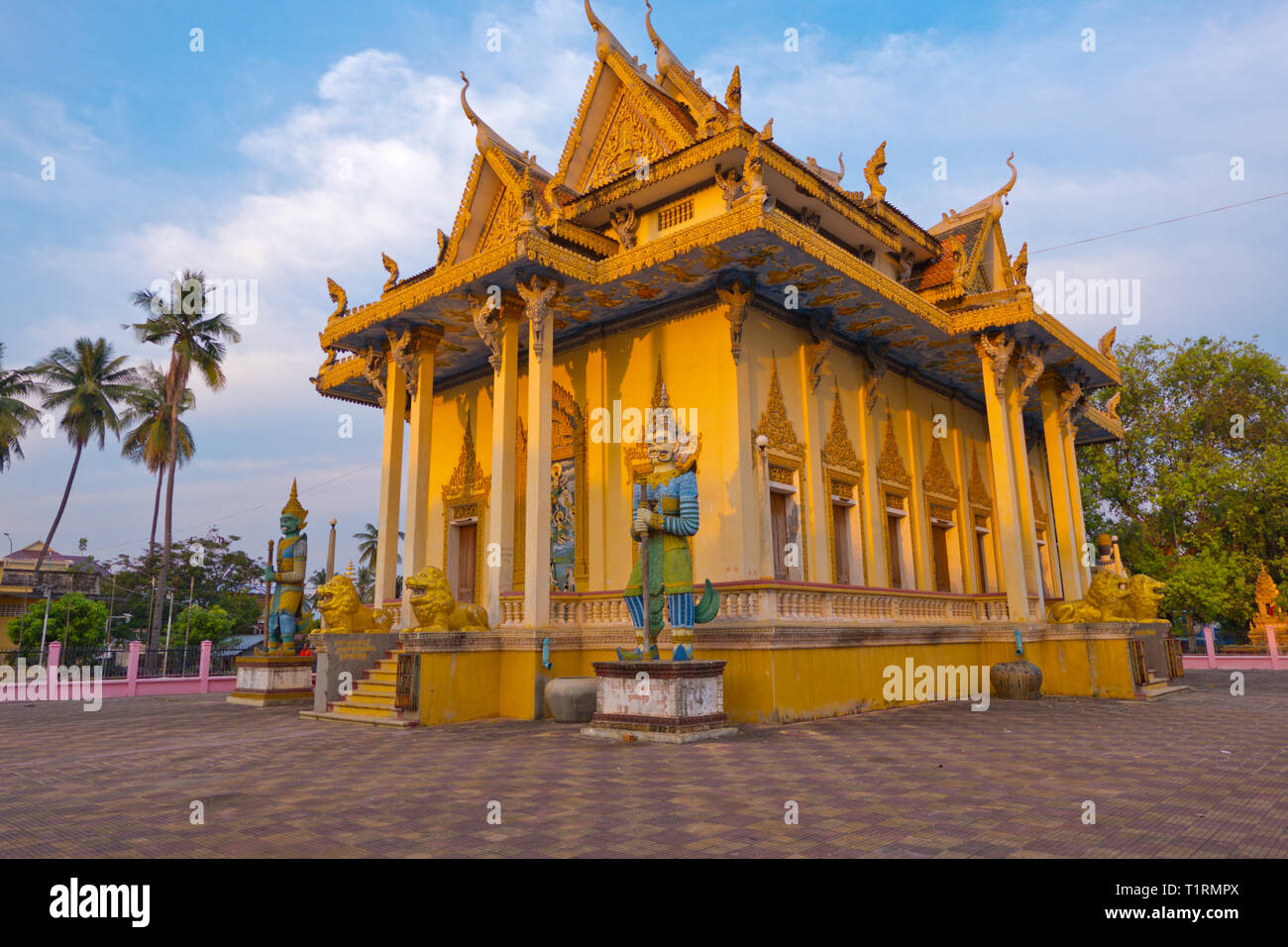Sangkel Pagoda, Wat Sangke, Battambang, Cambodia, Asia Stock Photo
