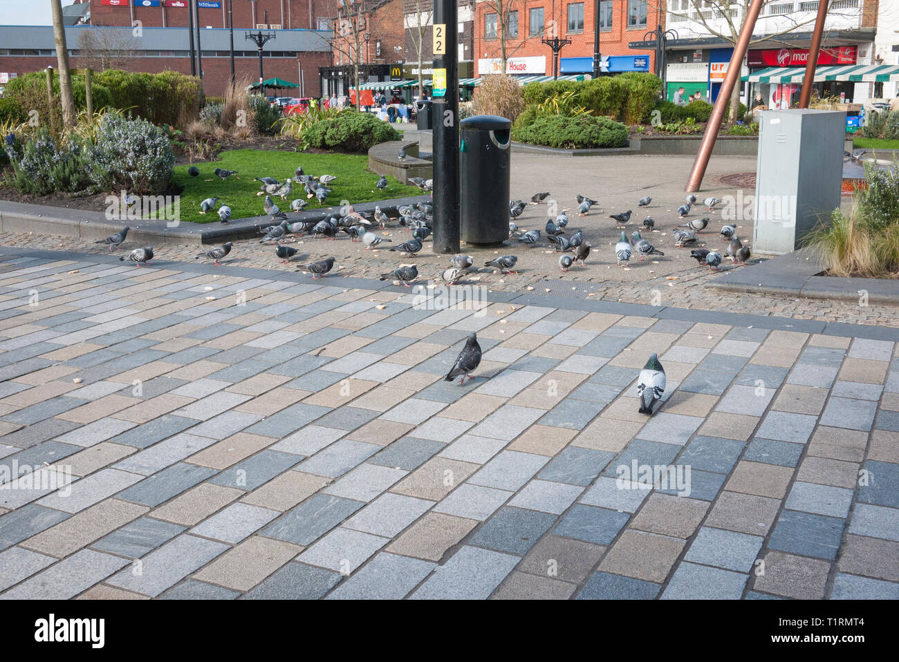 Middleton Town Centre, Greater Manchester, Lancashire,England, UK. Stock Photo
