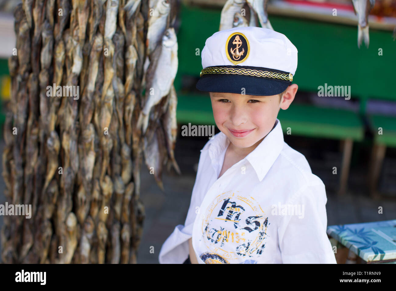Boys Sailor Outfit w/ Hat