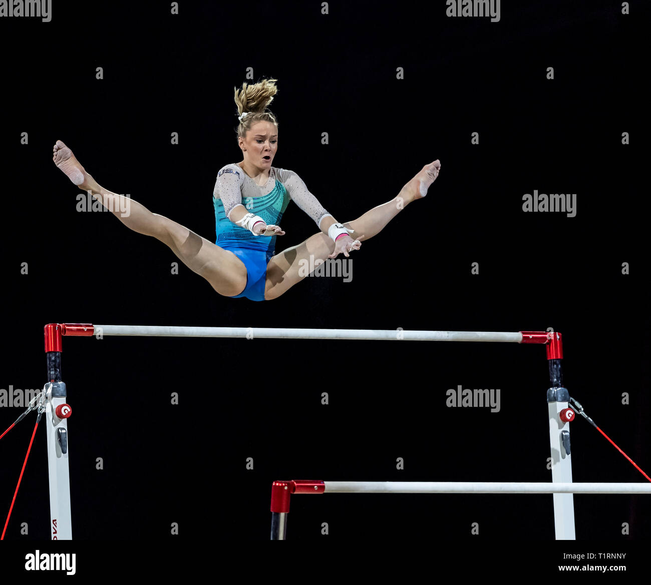 23.03.2019. Resorts World Arena, Birmingham, England. The Gymnastics