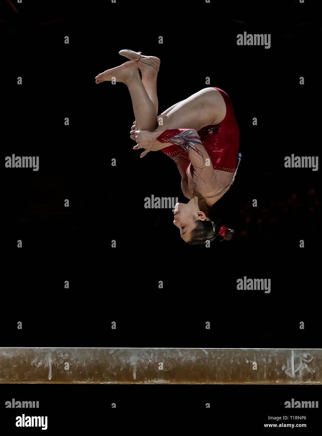 Gymnastics beam hires stock photography and images Alamy