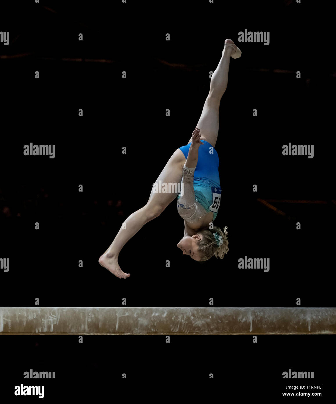 Gymnastics beam hires stock photography and images Alamy
