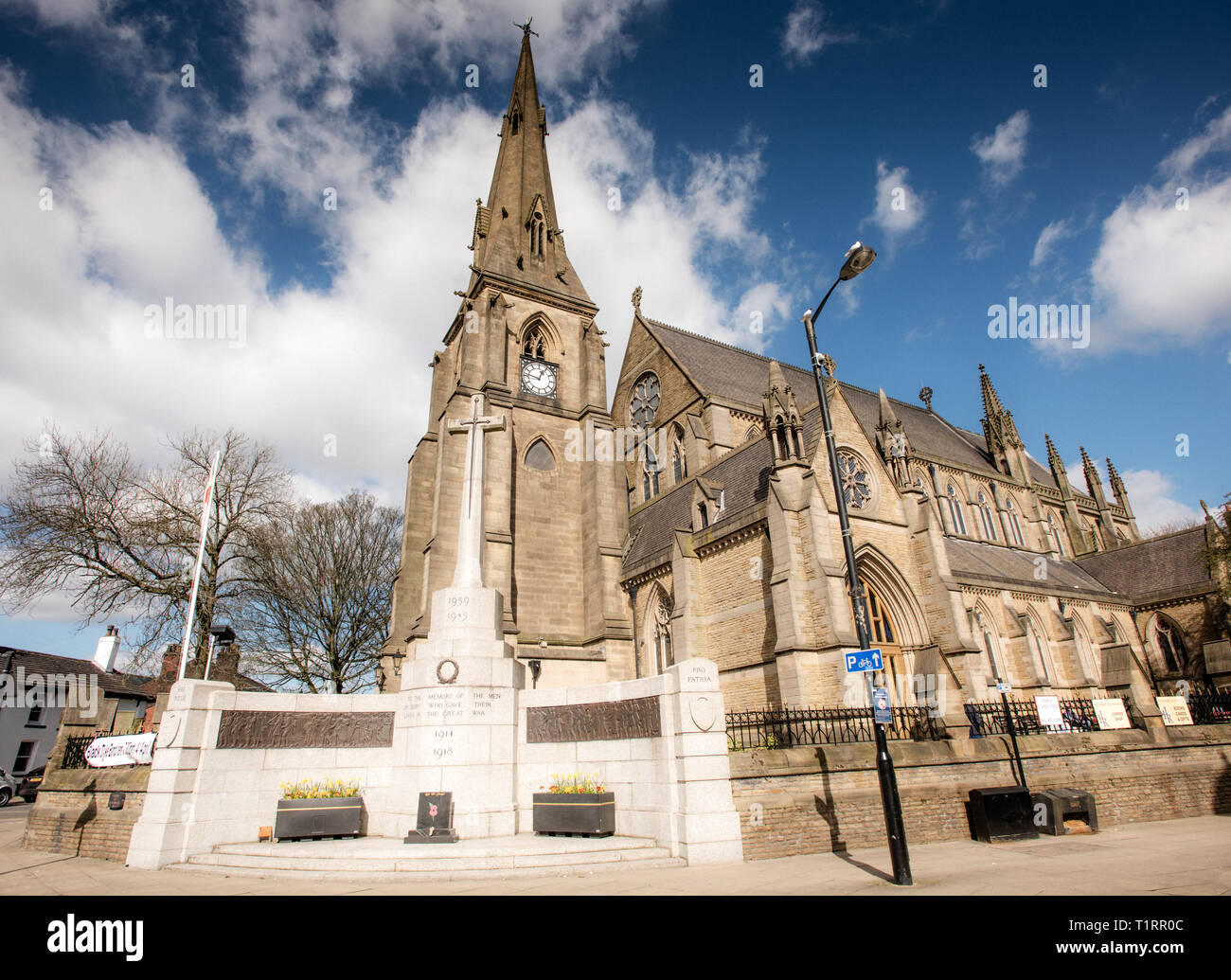 The parish church of st mary the virgin bury hi-res stock photography ...