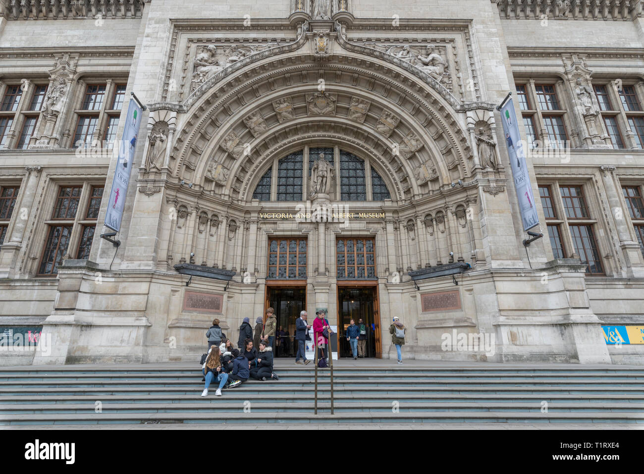 Victoria Albert Museum, London, UK Stock Photo