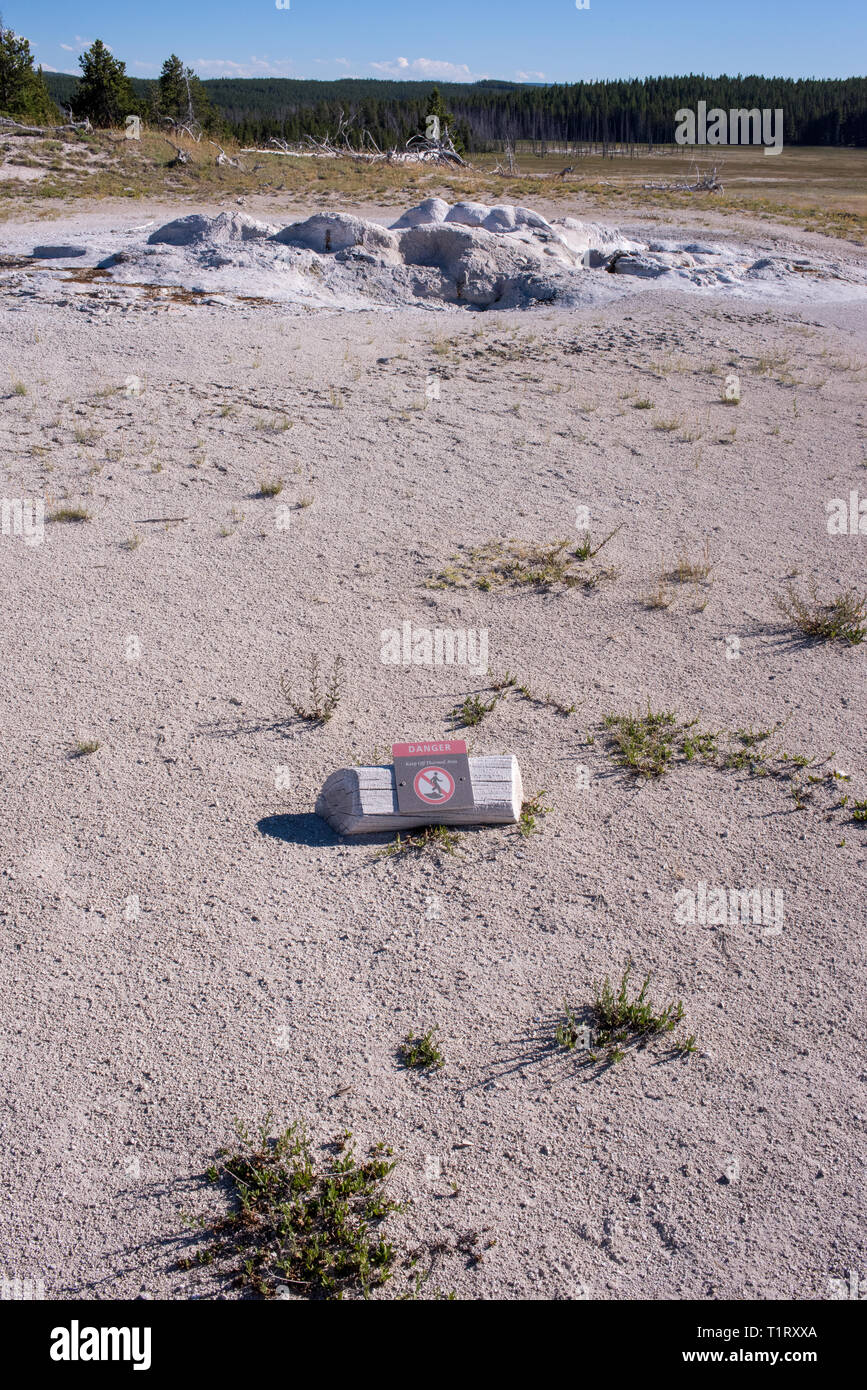 Yellowstone National Park is located in Wyoming, Montana, and Idaho. It