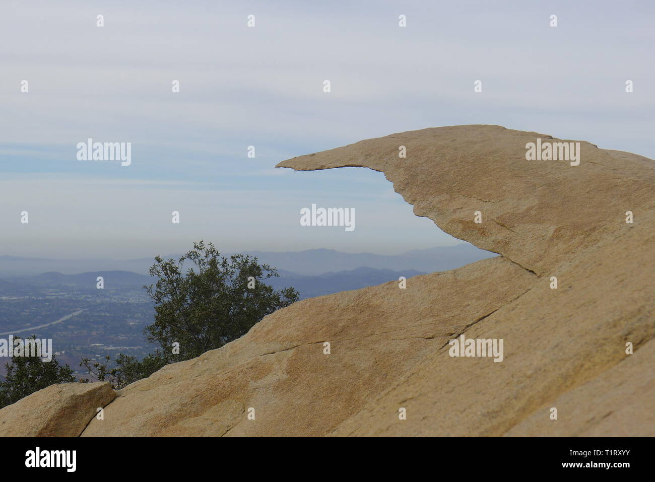 Pointing Potato Chip Rock Stock Photo Alamy