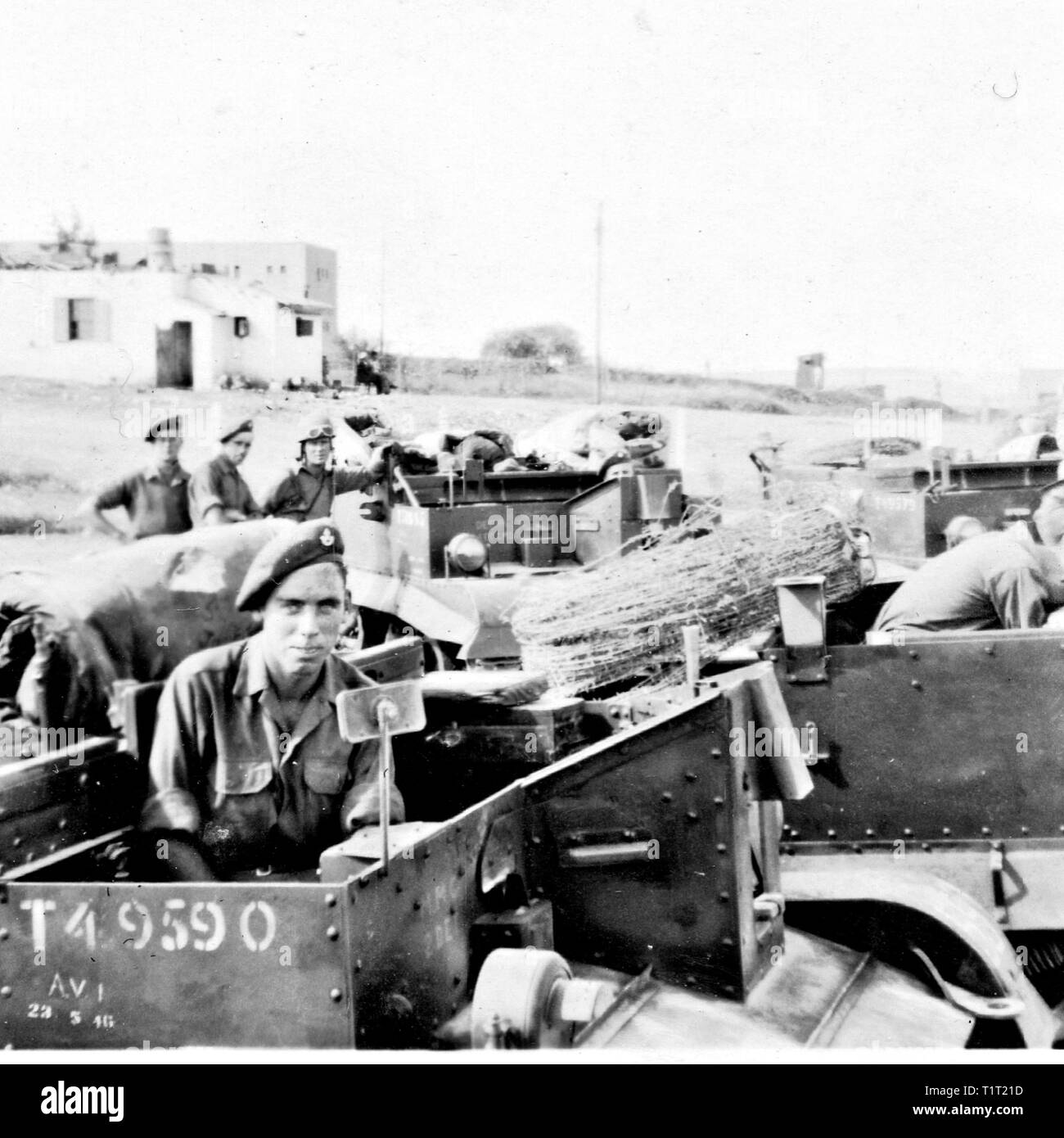Palestine During WW2 1944 Stock Photo