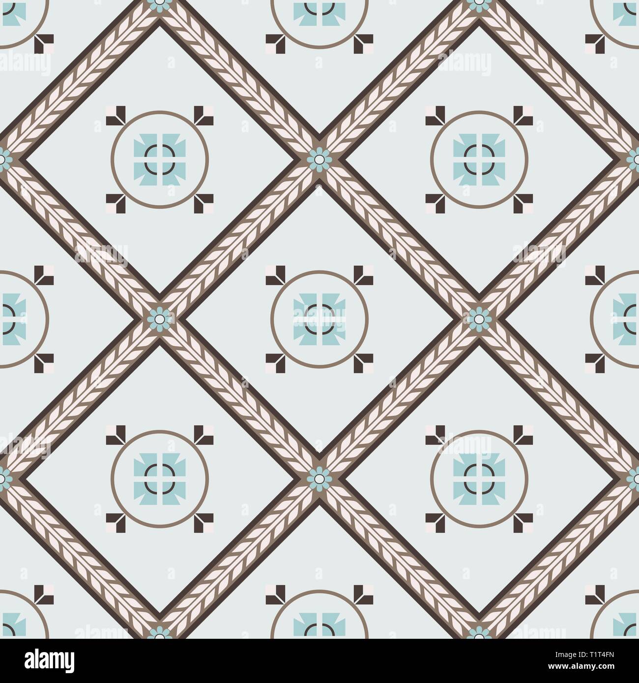 Traditional japanese patterns patchwork motif hi-res stock photography ...